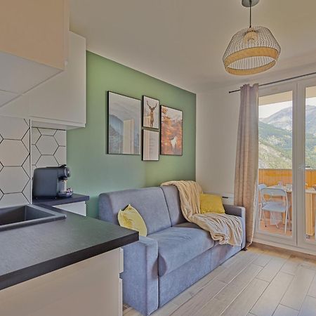 Studio De Charme Avec Vue Sur Le Val D'Allos, Parking Et Wifi Gratuit Eksteriør bilde