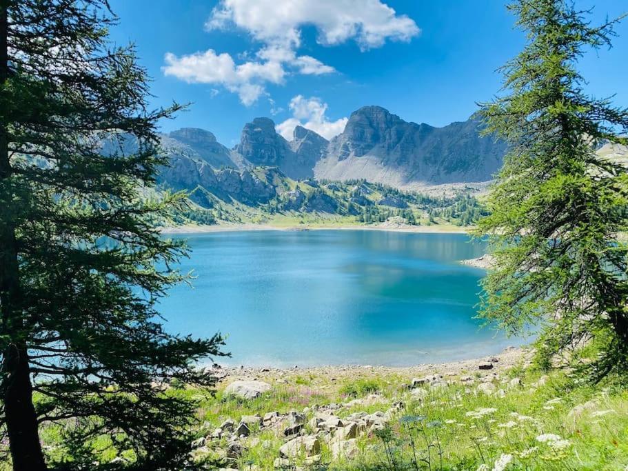 Studio De Charme Avec Vue Sur Le Val D'Allos, Parking Et Wifi Gratuit Eksteriør bilde