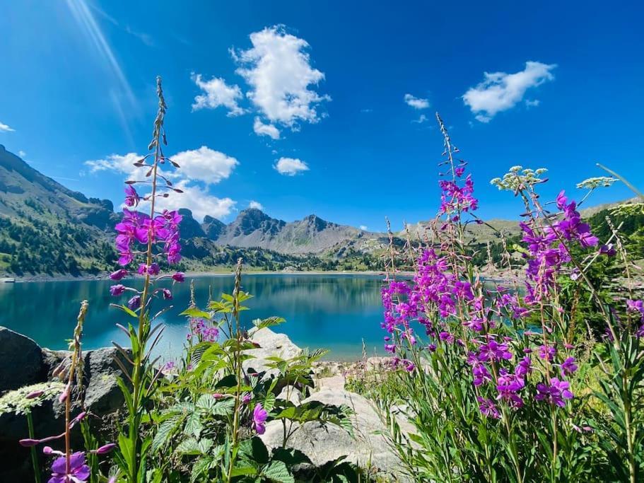 Studio De Charme Avec Vue Sur Le Val D'Allos, Parking Et Wifi Gratuit Eksteriør bilde