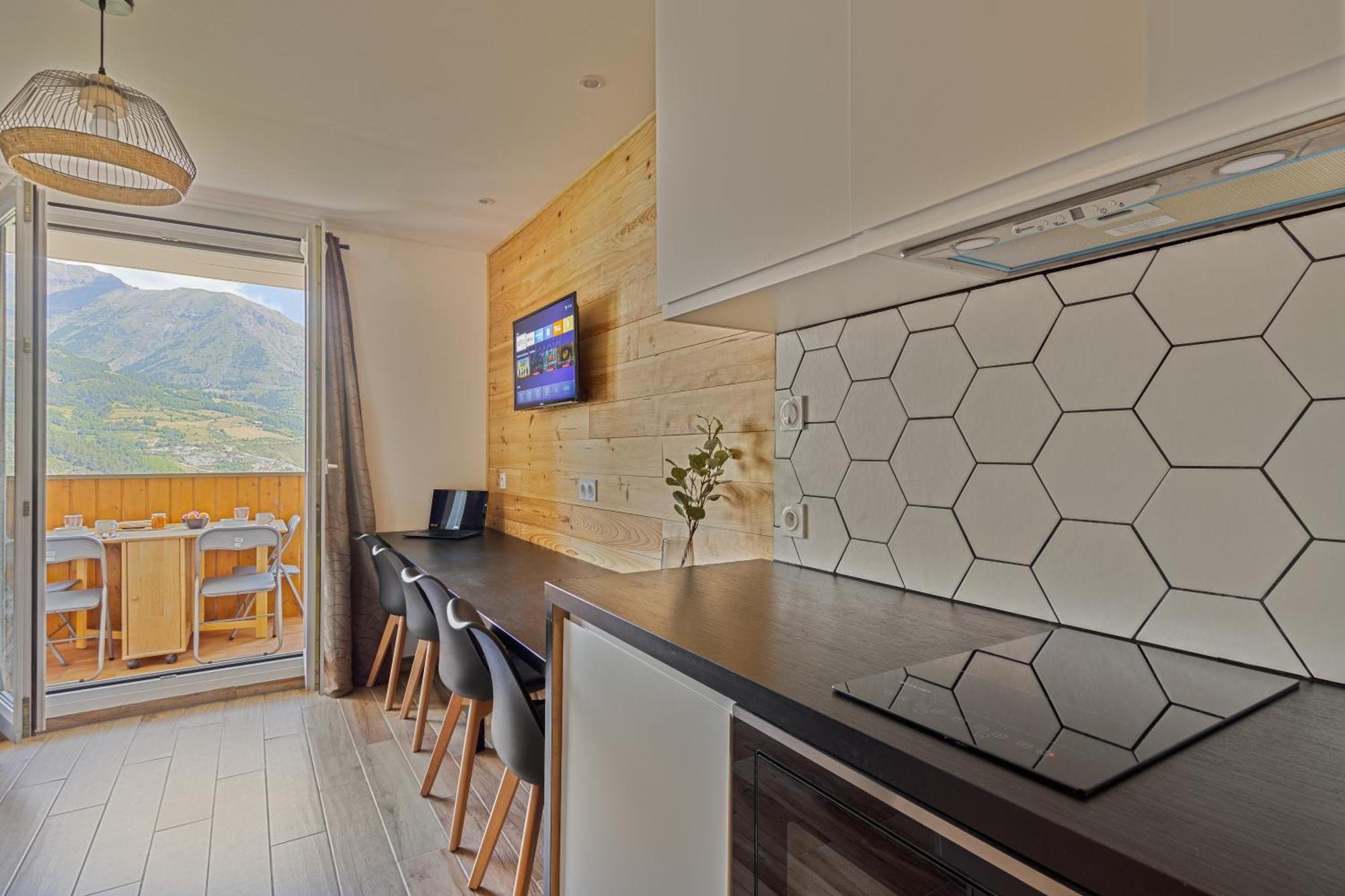 Studio De Charme Avec Vue Sur Le Val D'Allos, Parking Et Wifi Gratuit Eksteriør bilde